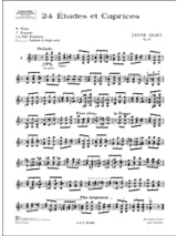 24 Etudes et caprices op. 35 - Jacob Dont - Partition - Violon